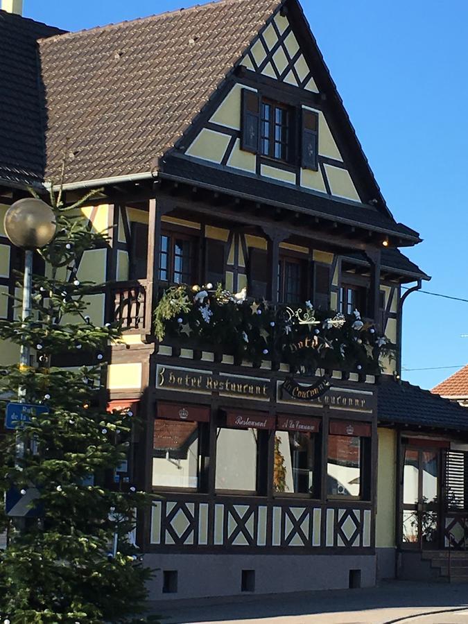 Hotel-Restaurant A La Couronne Kilstett Zewnętrze zdjęcie
